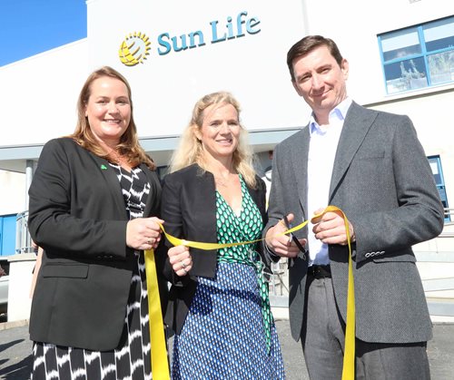 Sun Life’s Waterford office reopens with flexible, Future of Work concepts