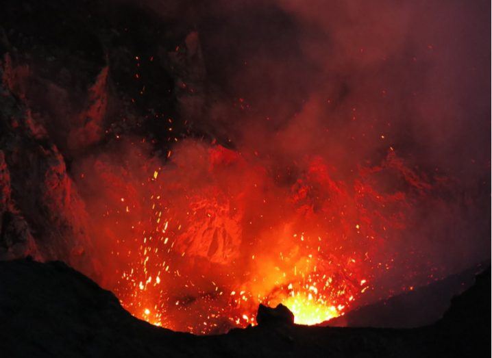 Volcanic-eruption