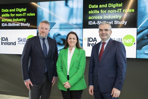 Skillnet Ireland and IDA Ireland research study highlights need to develop digital and data skills